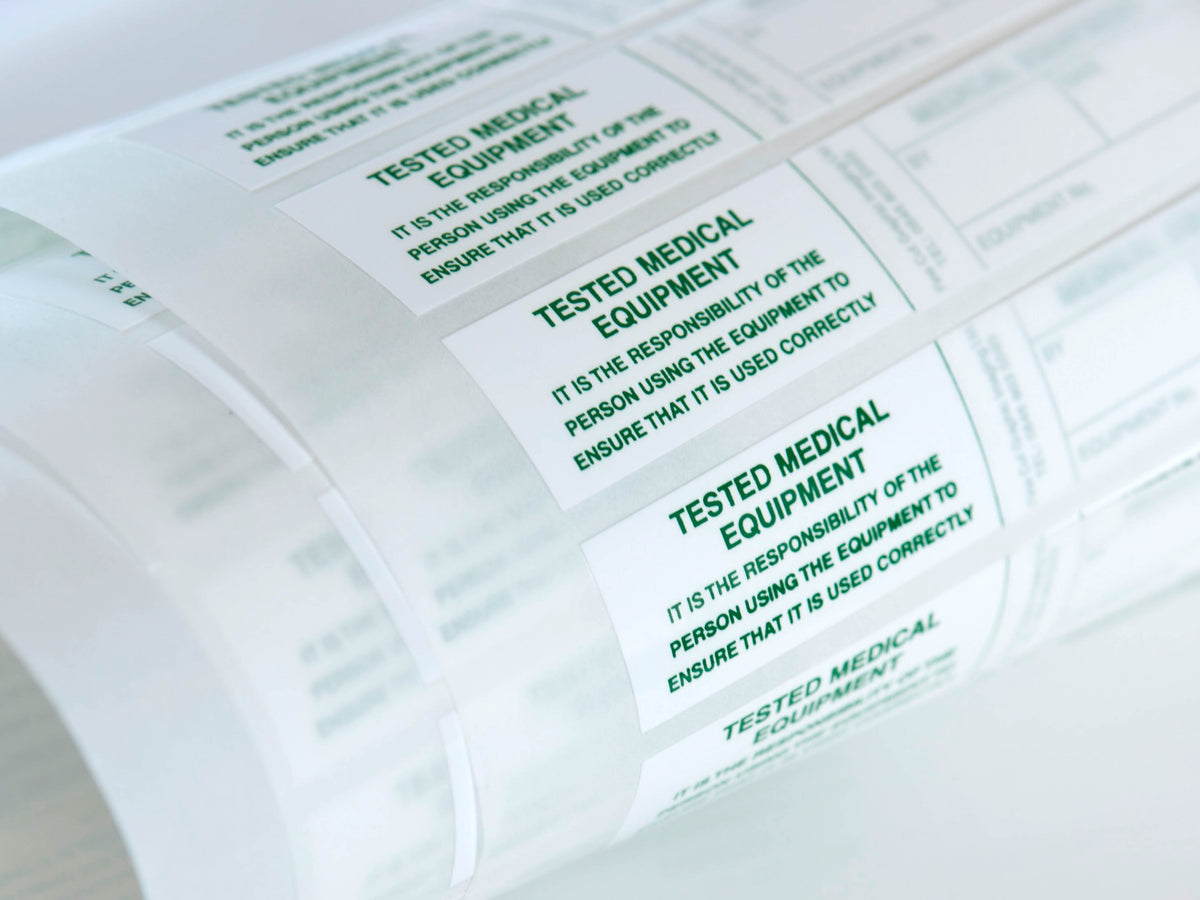Durable Hospital & Medical Labels. Fast Delivery Online.