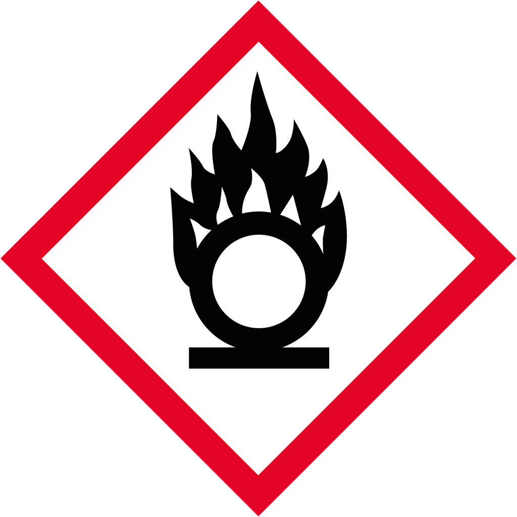 Oxidising Substances GHS Label