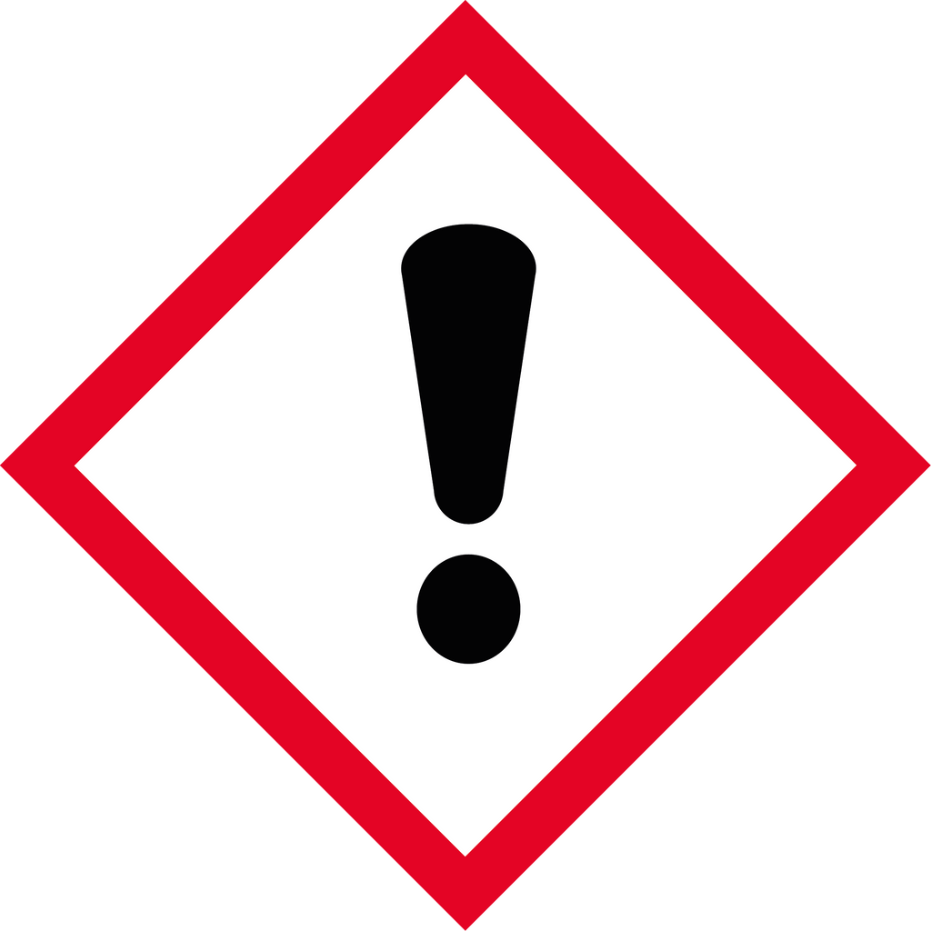 Harmful GHS label