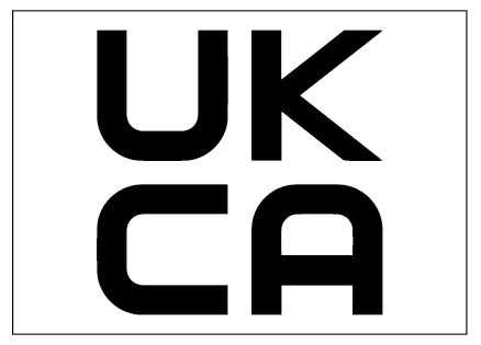 Ukca Stickers UKCA Label White Self Adhesive Label - Marking Products