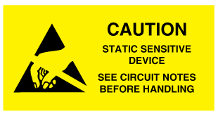 A clear image of See Circuit Notes Before Handling Label from Fine Cut Labels Direct