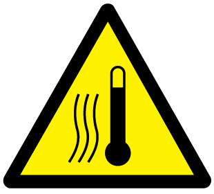 A clear image of Store at correct temperature Label from Fine Cut Labels Direct